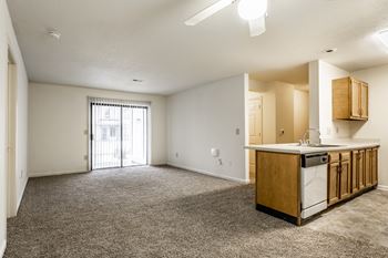 An empty living room